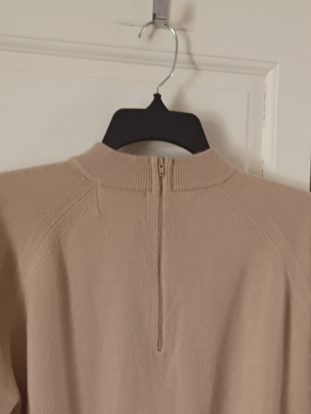 Classic Crewneck Sweater in Beige - Picture 5 of 7